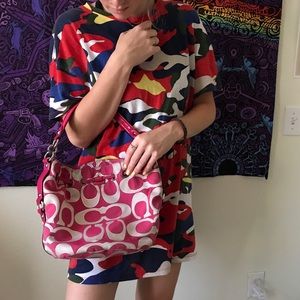 Authentic Pink Coach Purse🌸🍭🍬🌈